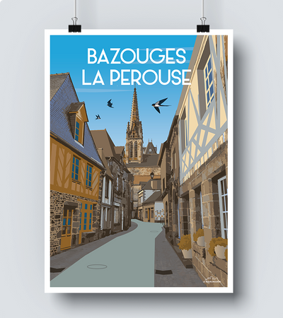 Affiche  Bazouges-La-Pérouse 