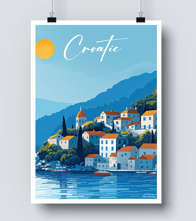 Affiche Croatie