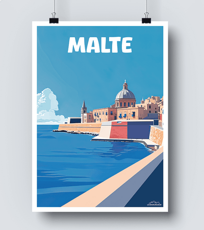 Affiche Malte