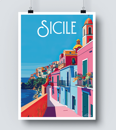 Affiche Sicile