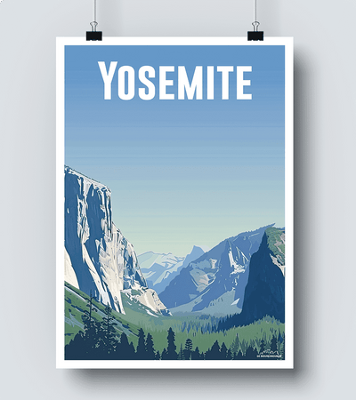 Affiche Yosemite