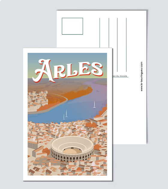 Carte Postale Ancienne Provence – Arlésienne Dessin De Herain – Vieille Madelon – Collection