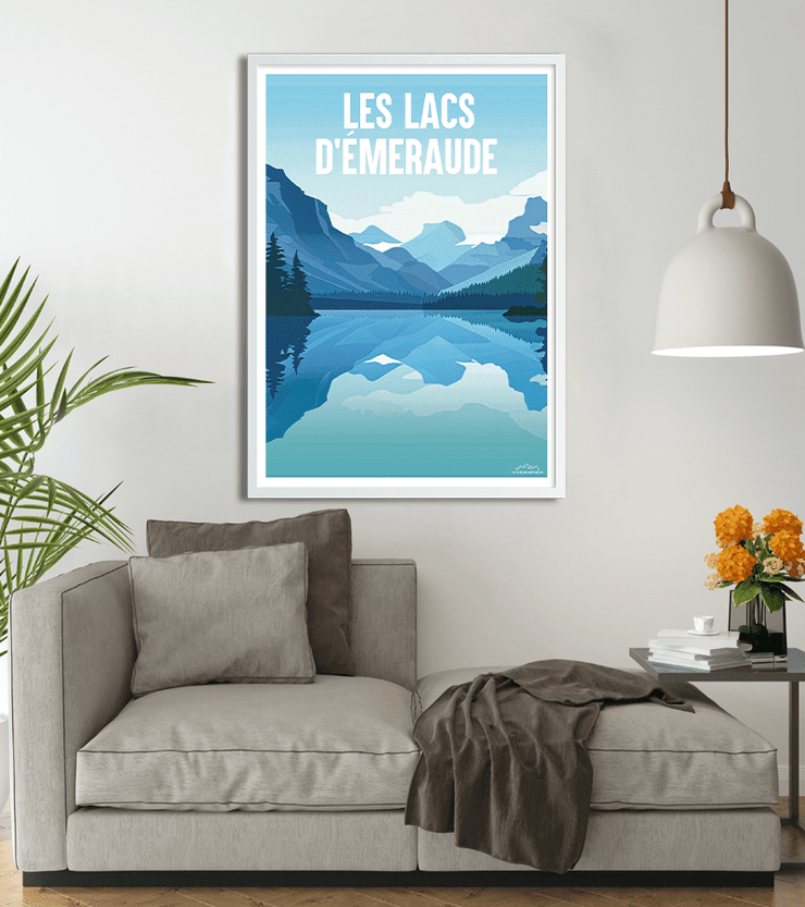 poster Lac d'Emeraudes - Canada