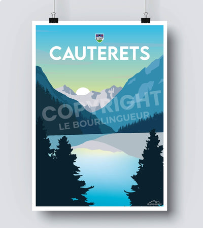 Affiche Cauterets 30X40 Poster