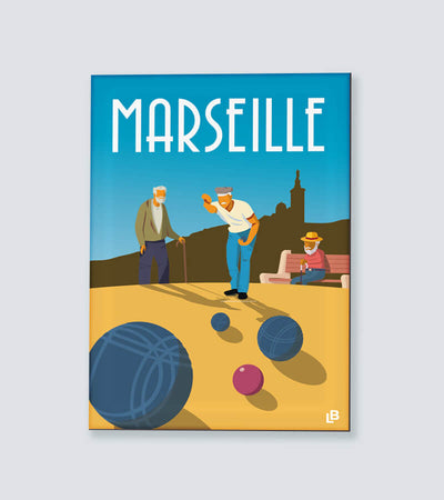 Magnet Pétanque de Marseille