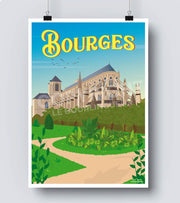 Affiche Bourges