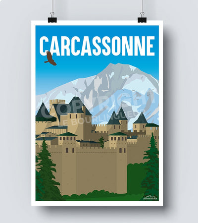 Affiche Carcassonne