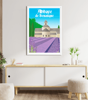 poster Abbaye de Sénanque - Gordes