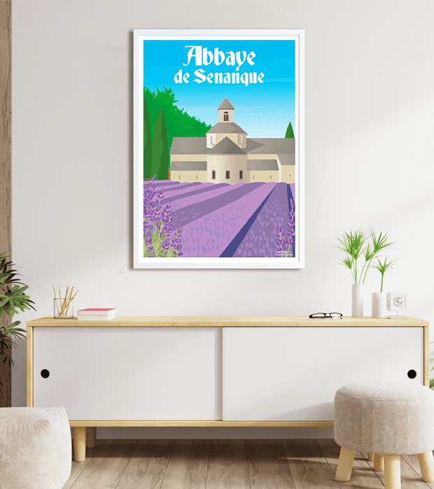 poster Abbaye de Sénanque - Gordes