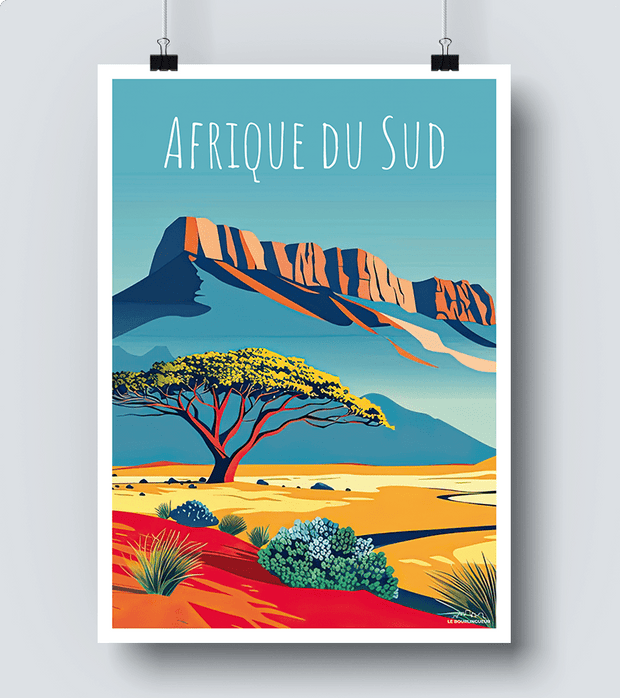 Affiche Afrique du Sud