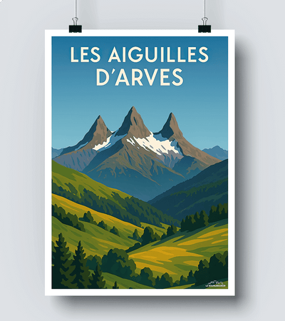 Affiche Aiguilles d'Arves