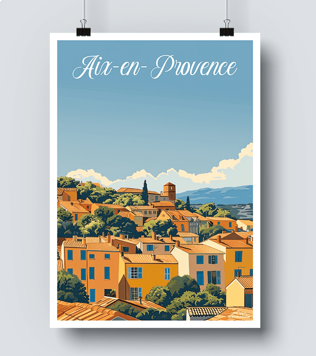 Affiche Aix-en-Provence