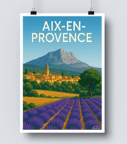Affiche Aix-en-Provence