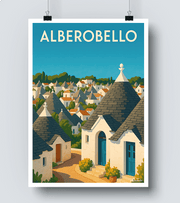 Affiche Alberobello