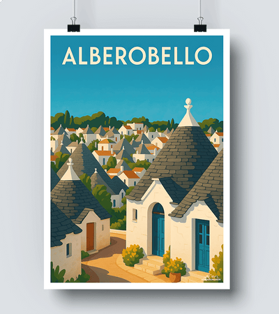 Affiche Alberobello