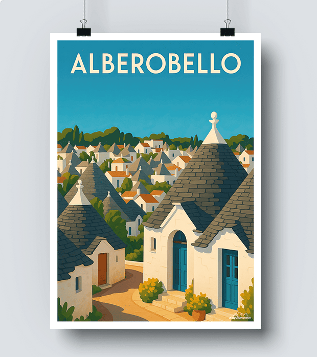 Affiche Alberobello