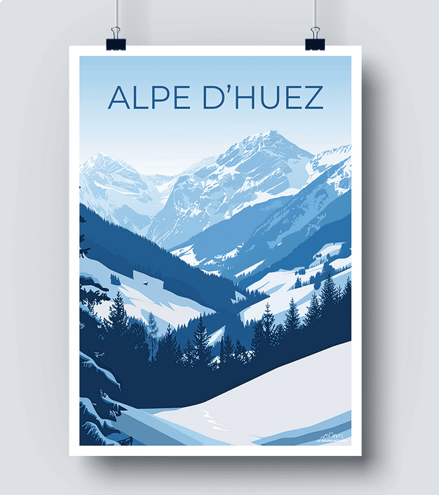 Affiche Alpe d Huez