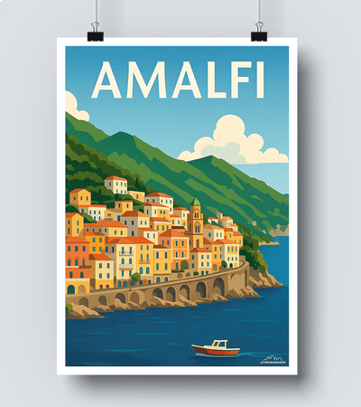 Affiche Amalfi