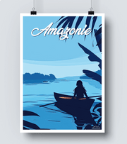 Affiche Amazonie