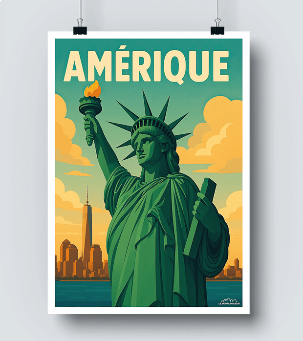 Affiche Amérique USA