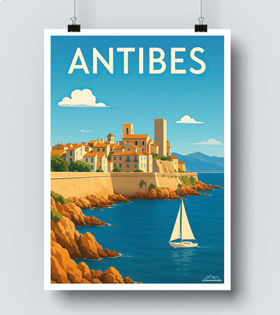 Affiche Antibes