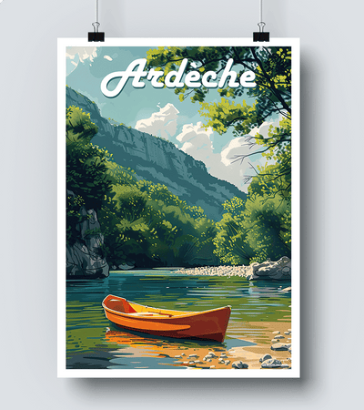Affiche Ardèche