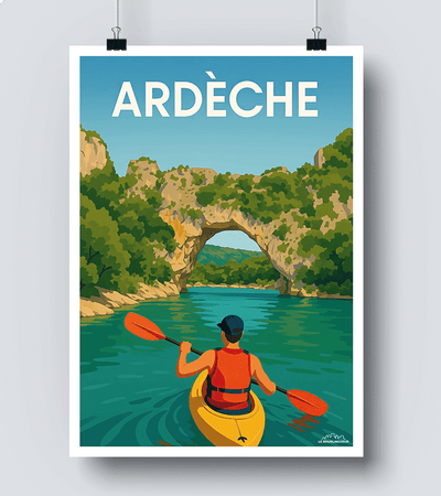 Affiche Ardèche