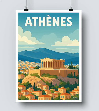 Affiche Athènes