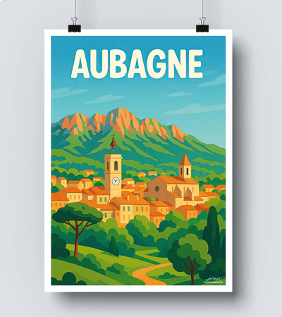 Affiche Aubagne