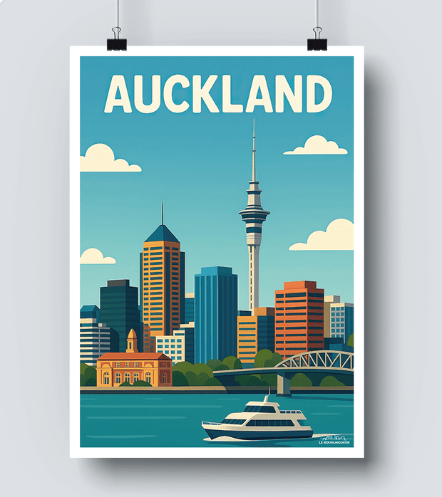Affiche Auckland