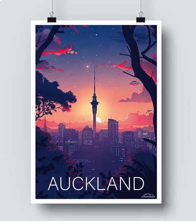 Affiche Auckland