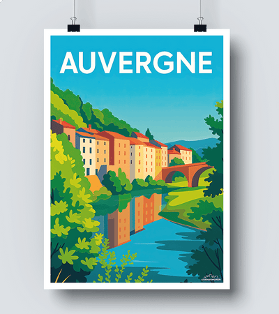 Affiche Auvergne