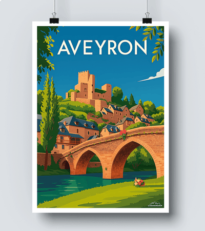 Affiche Aveyron