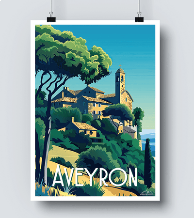 Affiche Aveyron
