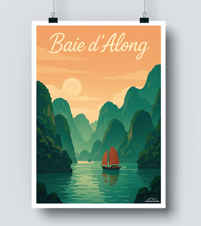 Affiche Baie d Along