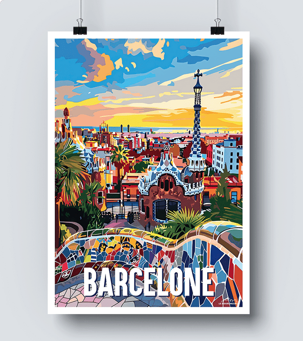Affiche Barcelone