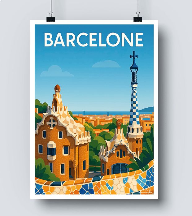 Affiche Barcelone