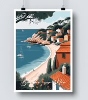 Affiche Beaulieu sur Mer