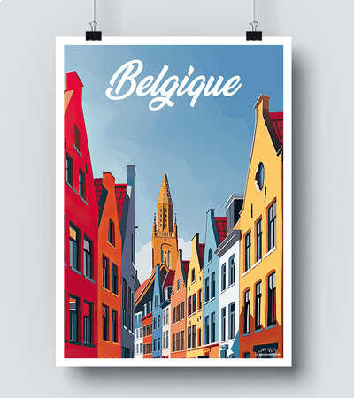 Affiche Belgique