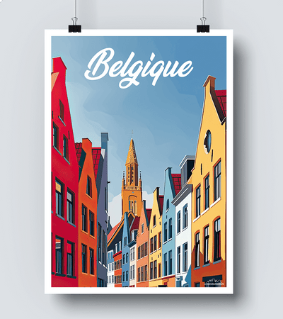 Affiche Belgique