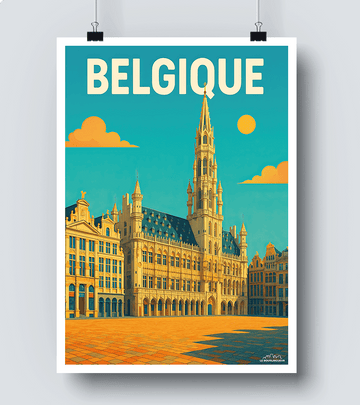 Affiche Belgique