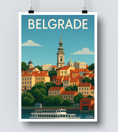 Affiche Belgrade