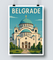 Affiche  Temple Of Saint Sava - Belgrade