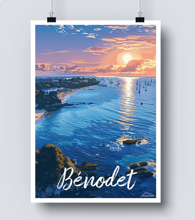 Affiche Benodet