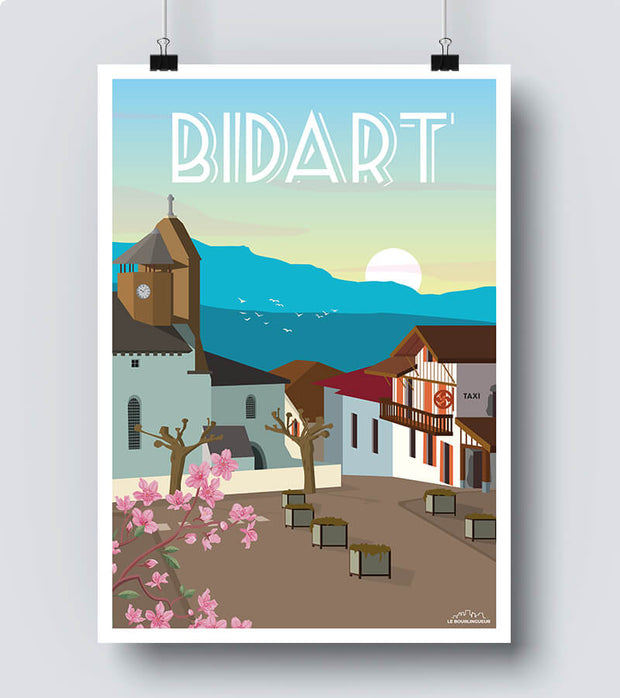 Affiche Bidart