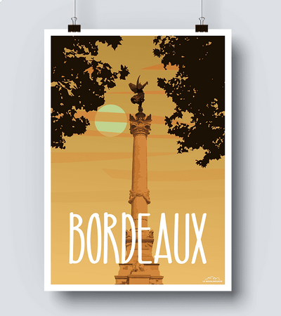 Affiche Monument Bordeaux