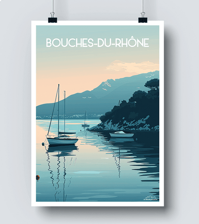 Affiche Bouches du Rhône