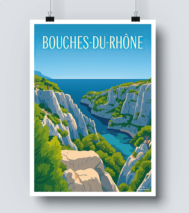 Affiche Bouches du Rhône