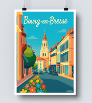 Affiche Bourg en Bresse