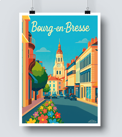 Affiche Bourg en Bresse